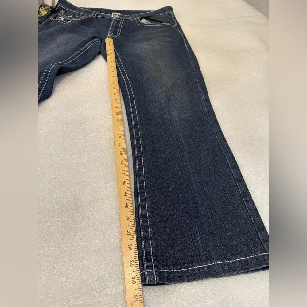 True Religion Jeans Billy 38‎ USA Back Pockets Embroidery Horseshoe